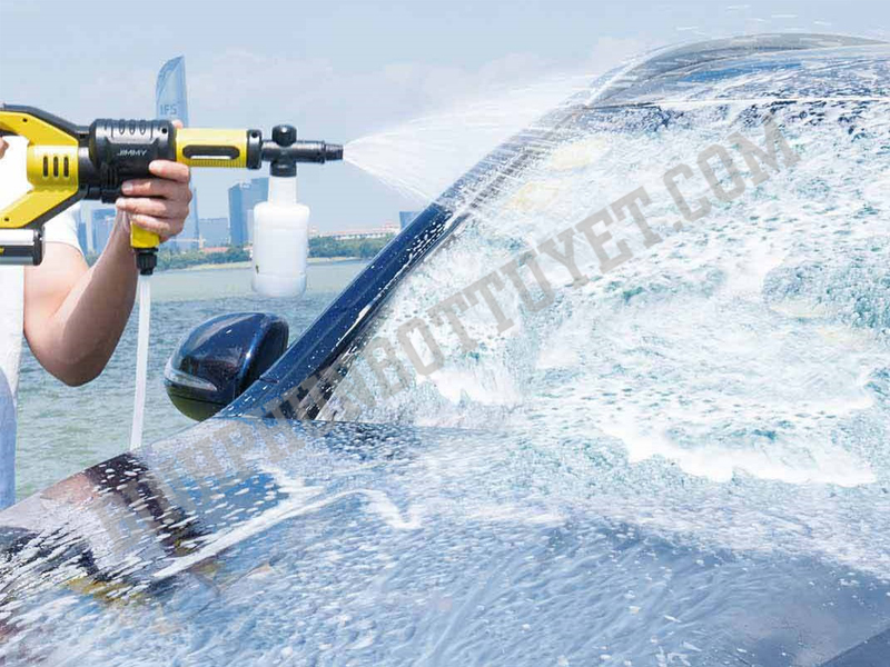 Không phun được bọt tuyết