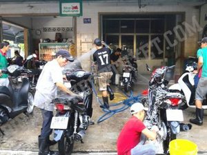 cách quản lý tiệm rửa xe